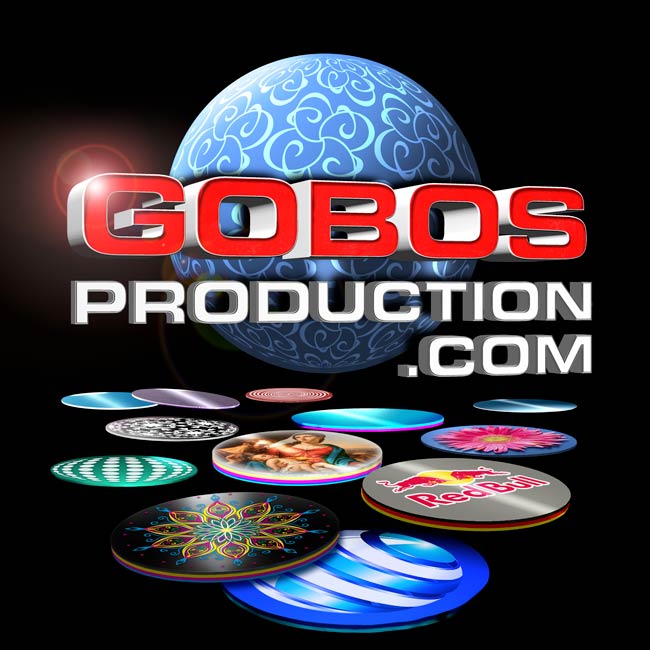 produzione gobos personalizzati per proiettori