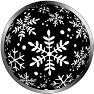 snow flakes sphere, christmas gobos