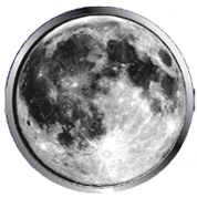 Luna piena con crateri, gobos per proiettori scenografici e sagomatori teatrali