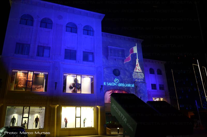 architectural projections in qatar