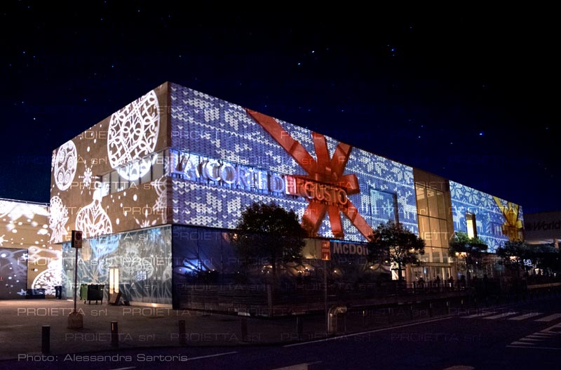 VIDEO MAPPING FOR SHOPPING CENTER
