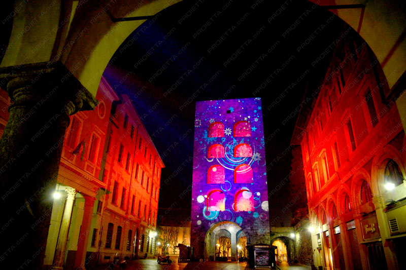 proiezioni architetturali a como su torre