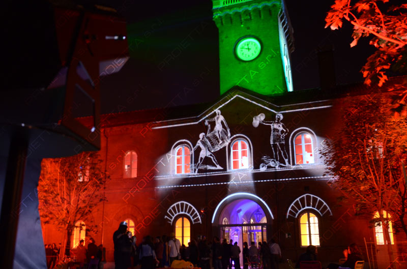 videomapping e supporto evento