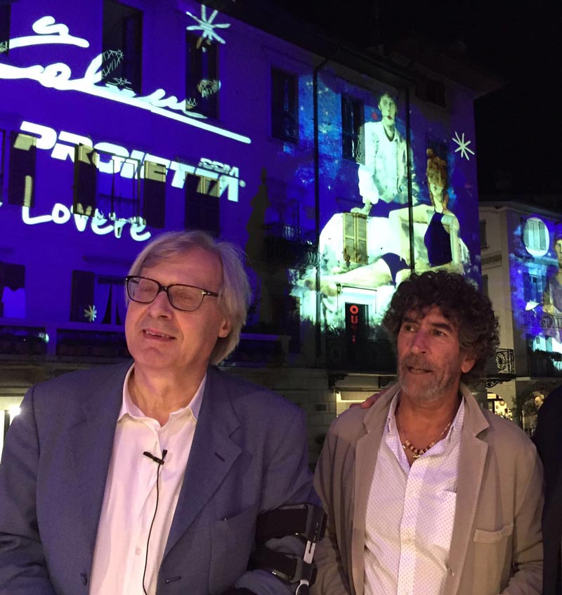 talani e sgarbi a lovere